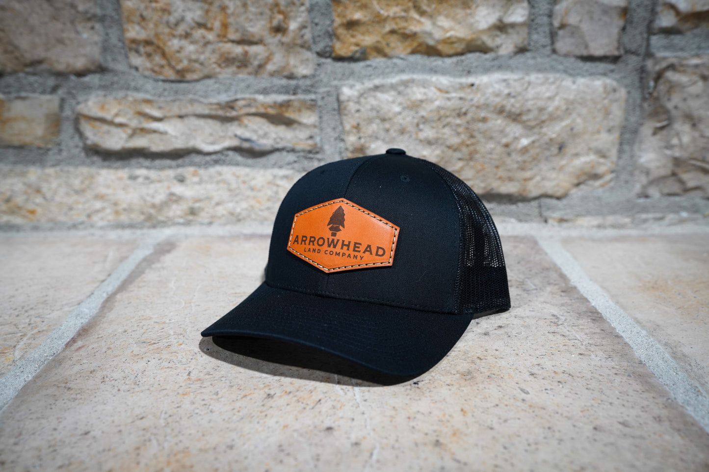 Leather Patch Hats