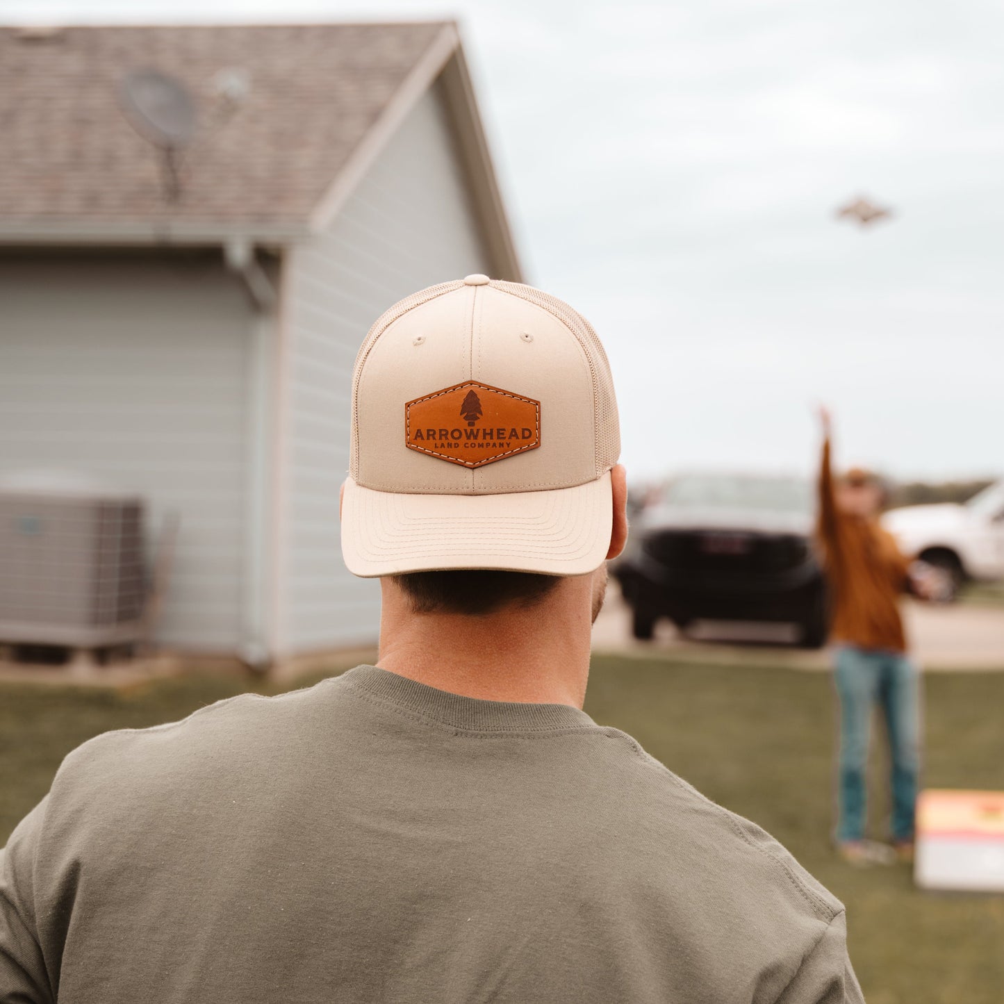 Leather Patch Hats
