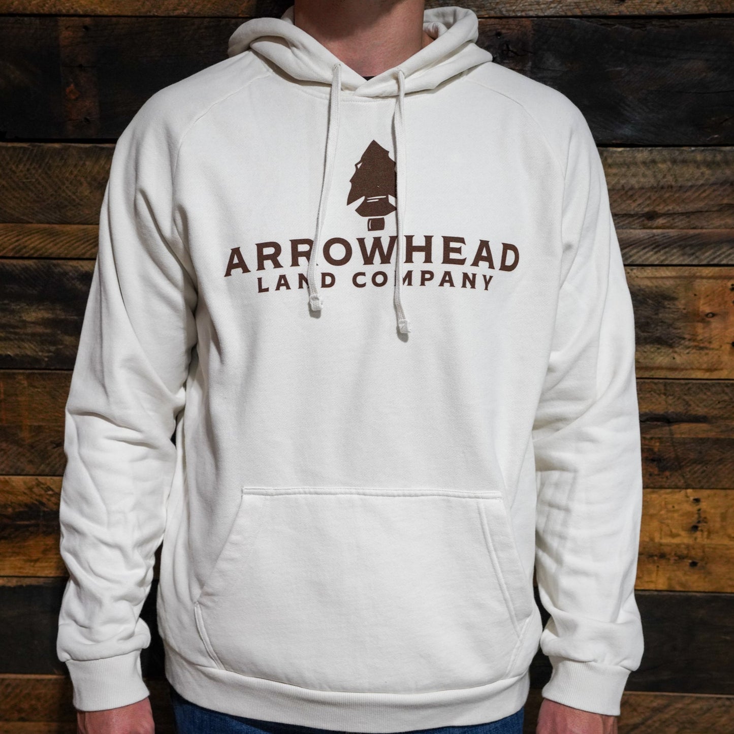 Arrowhead Logo Hoodie - Gardenia
