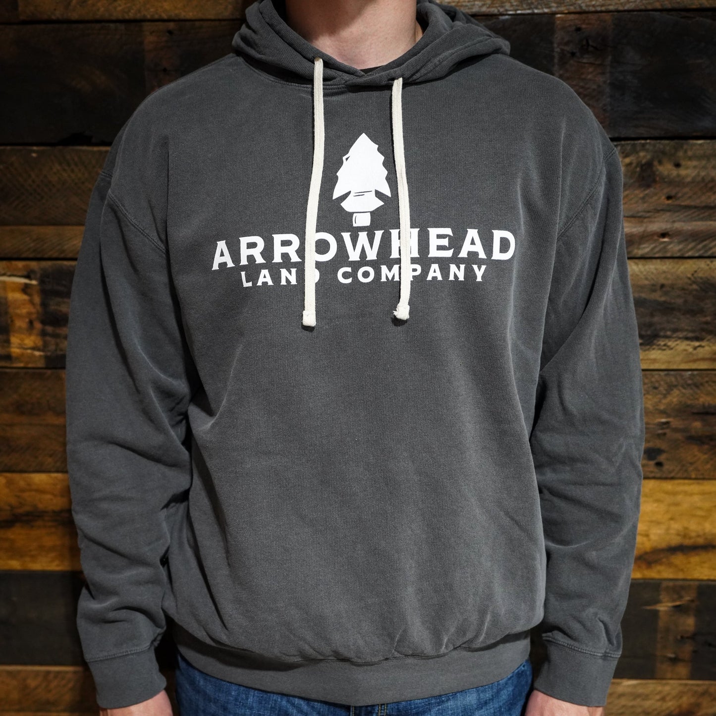 Arrowhead Logo Hoodie - Pepper