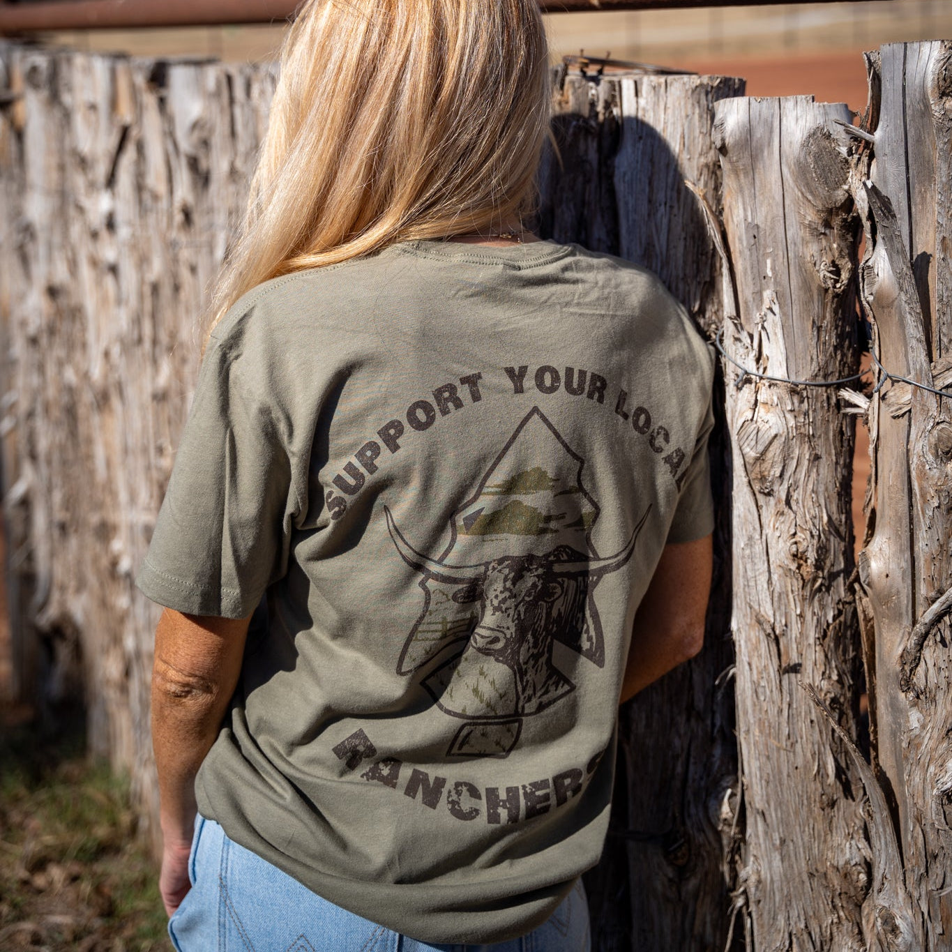 Support Local Ranchers Tee