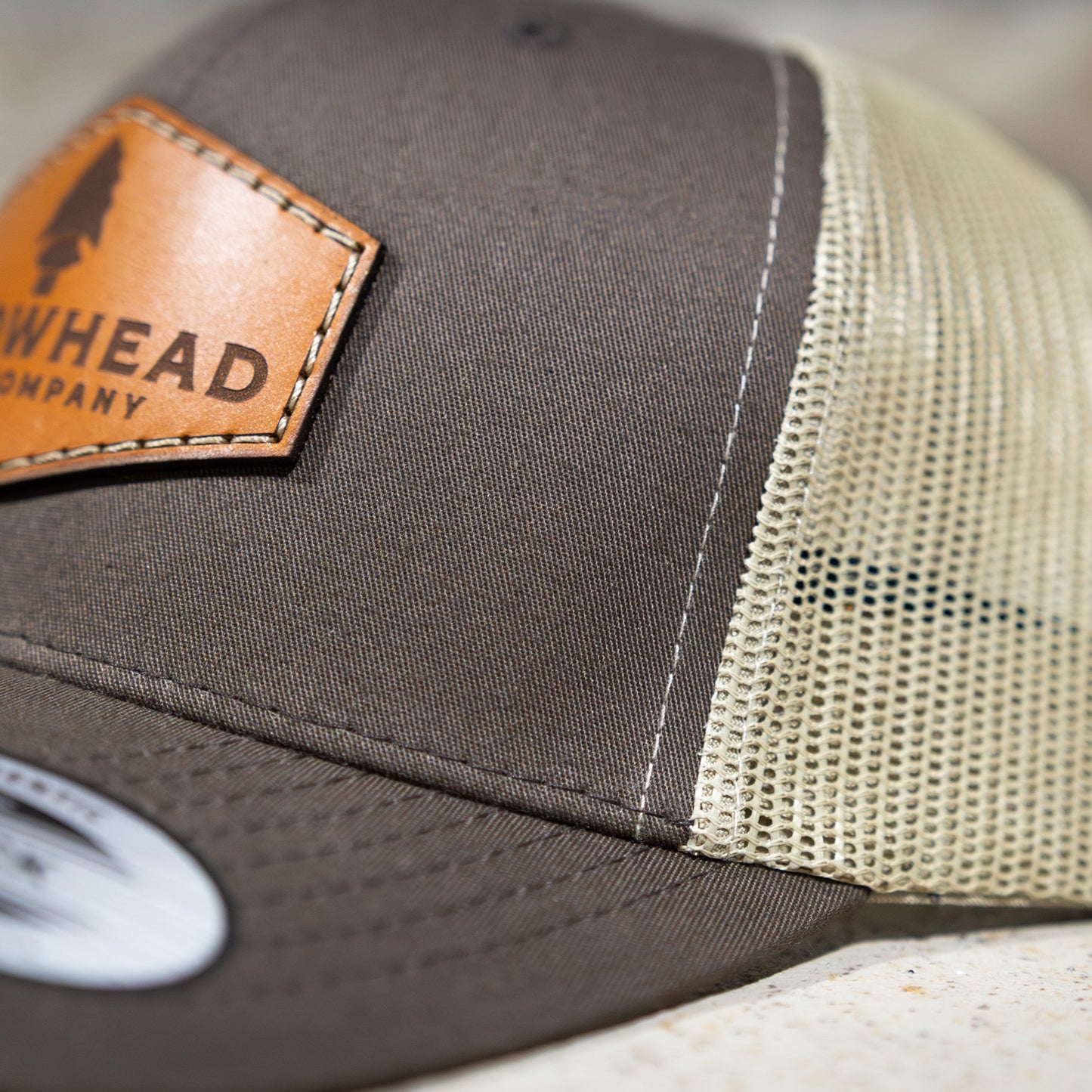 Leather Patch Hats