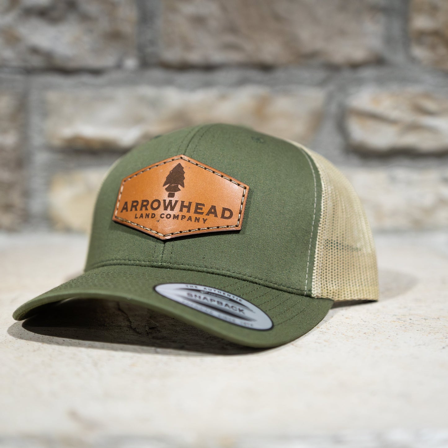 Leather Patch Hats