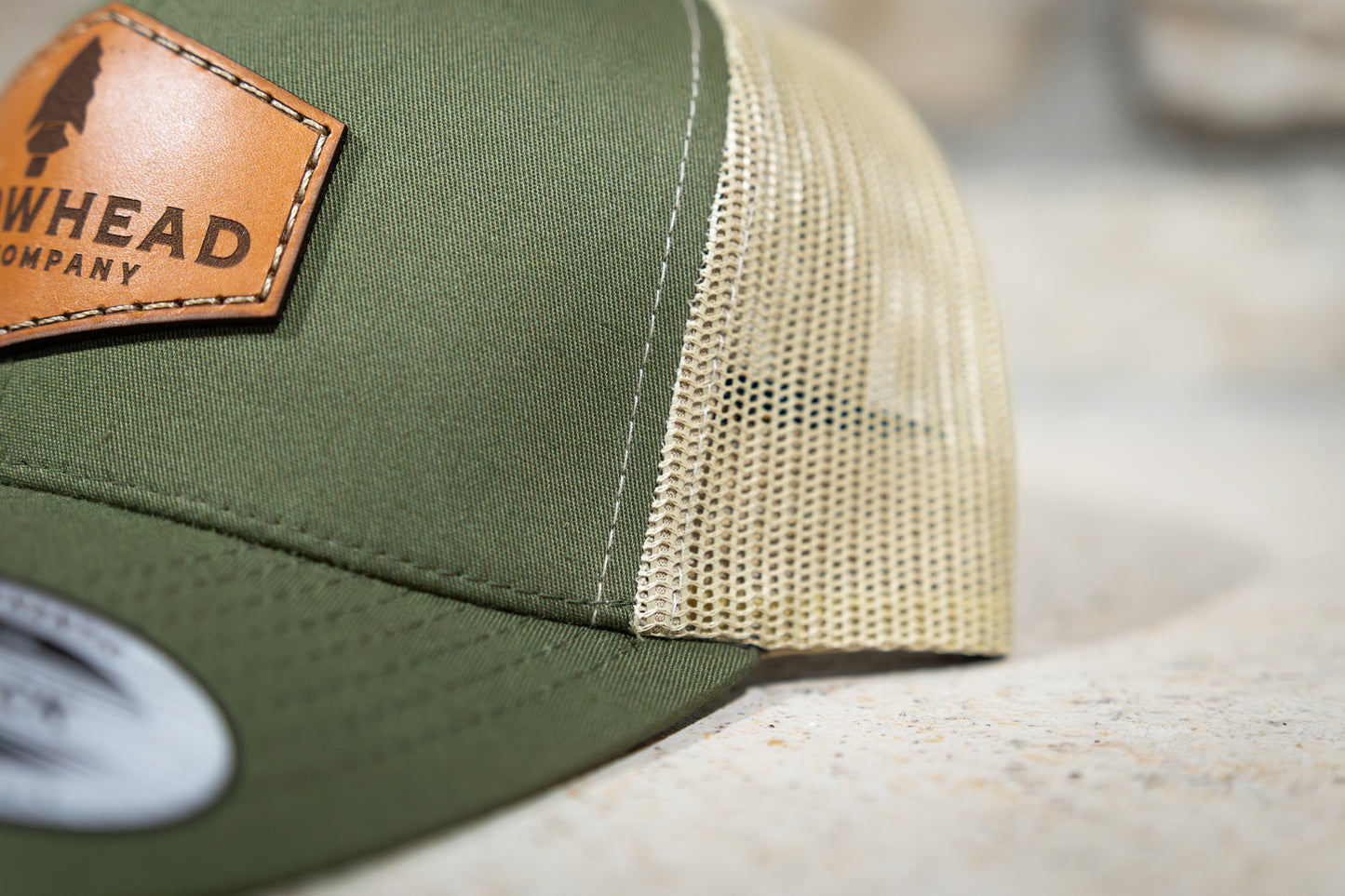 Leather Patch Hats