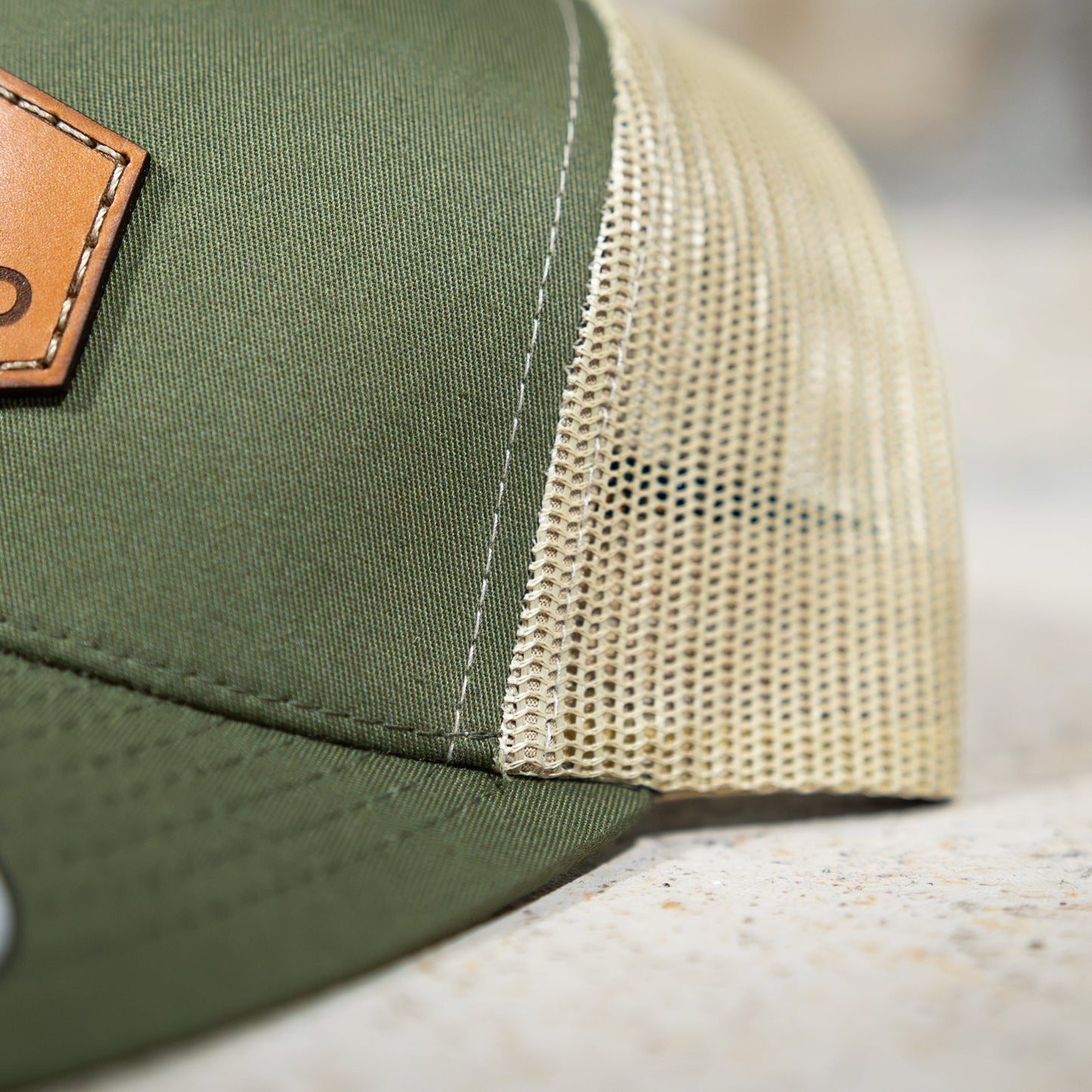 Leather Patch Hats