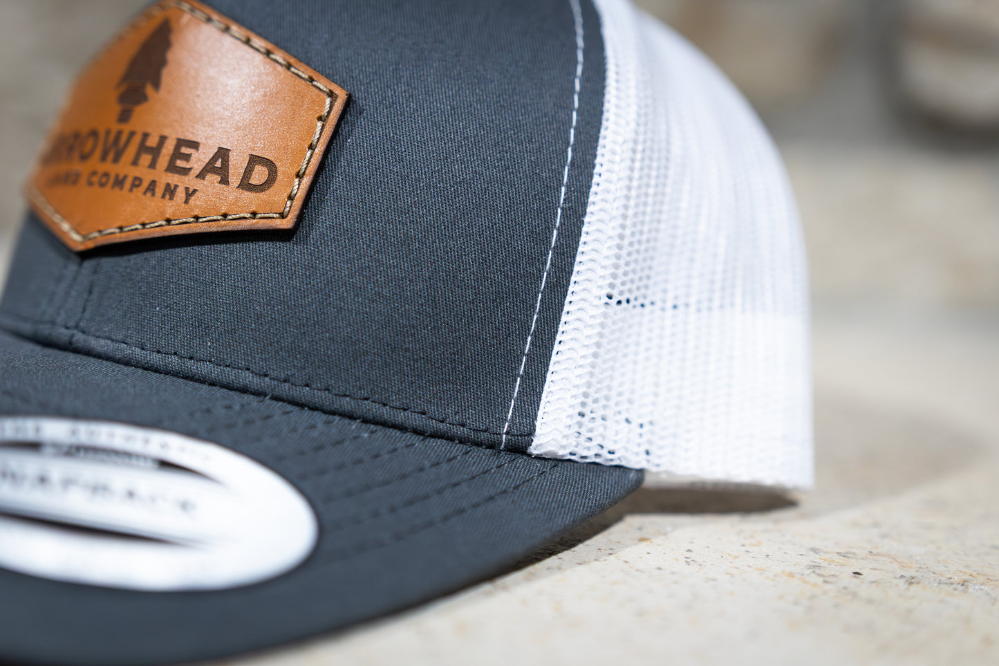 Leather Patch Hats