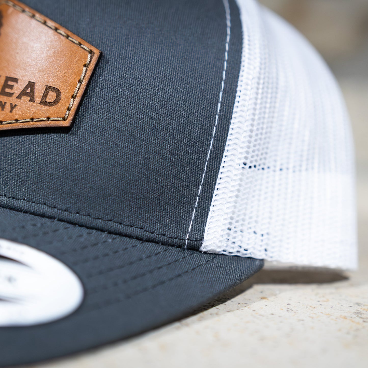 Leather Patch Hats