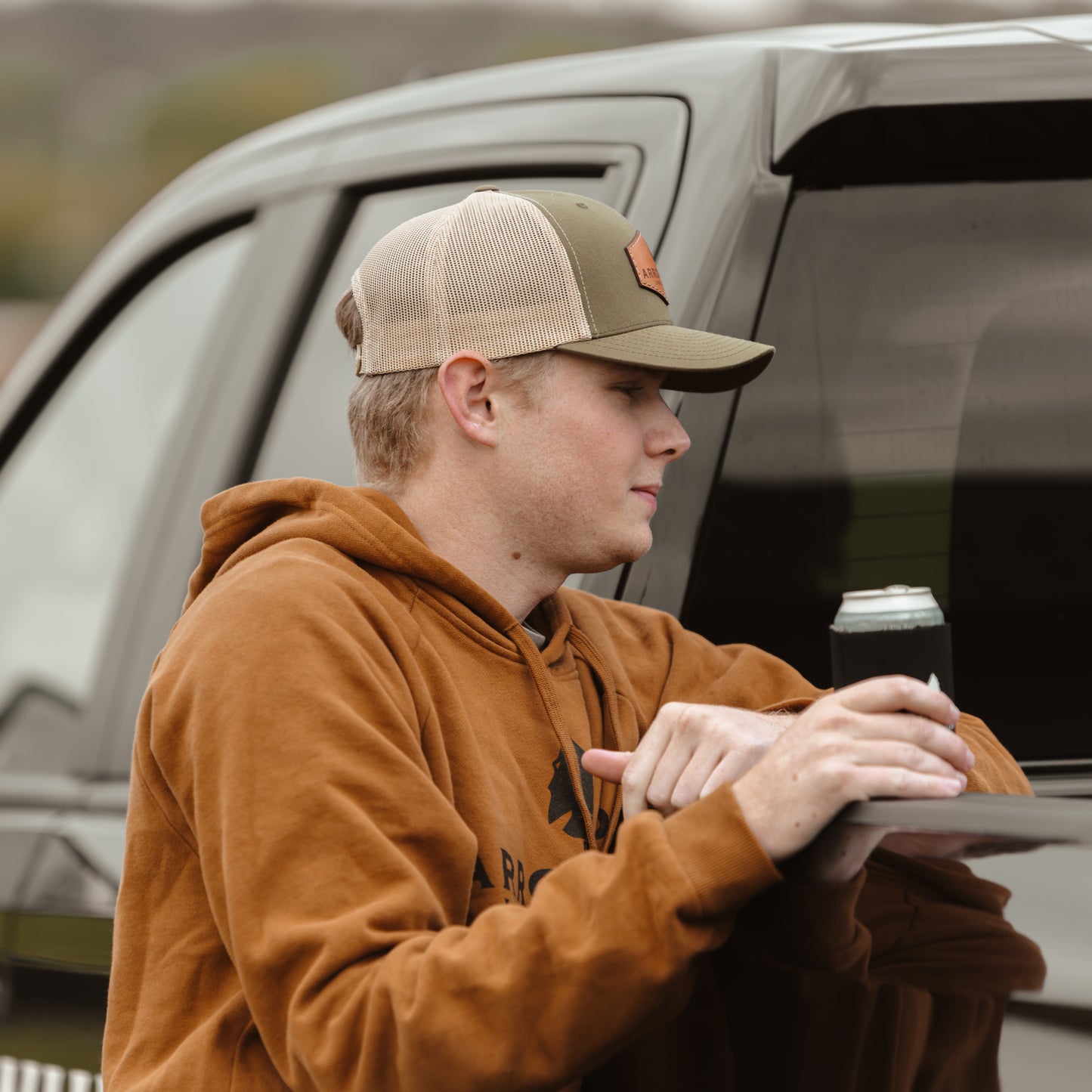 Leather Patch Hats