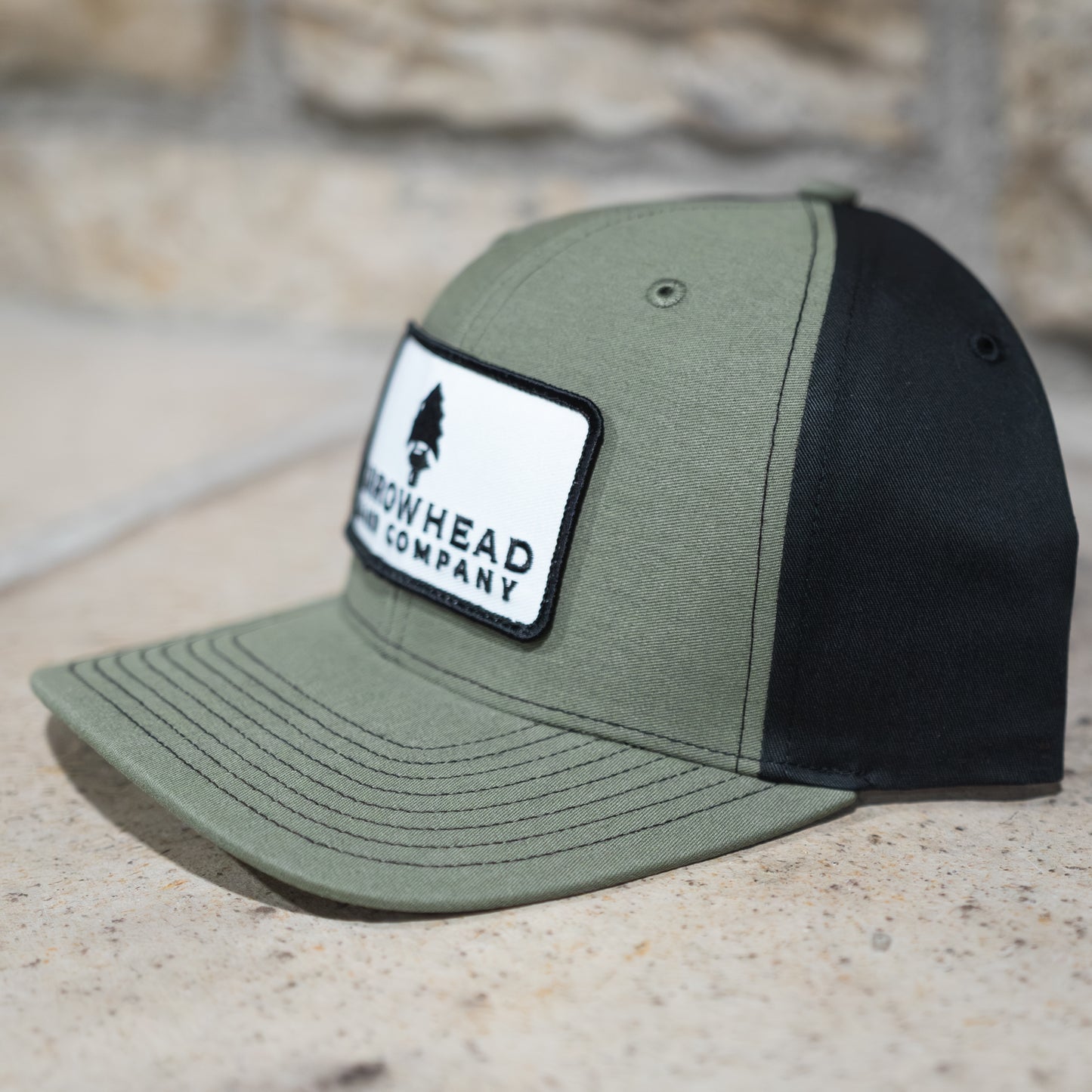 Twill Back Trucker Woven/Embroidery Patch