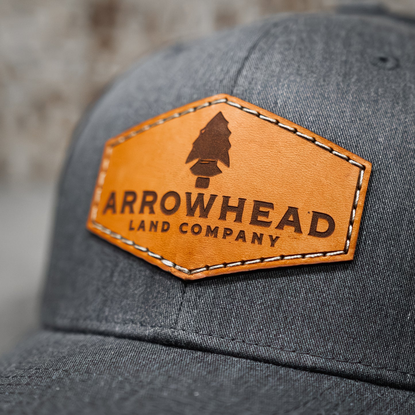 Leather Patch Hats