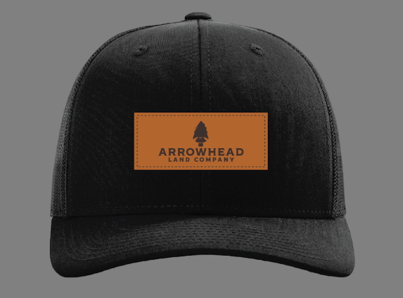 Youth Leather Patch Hats