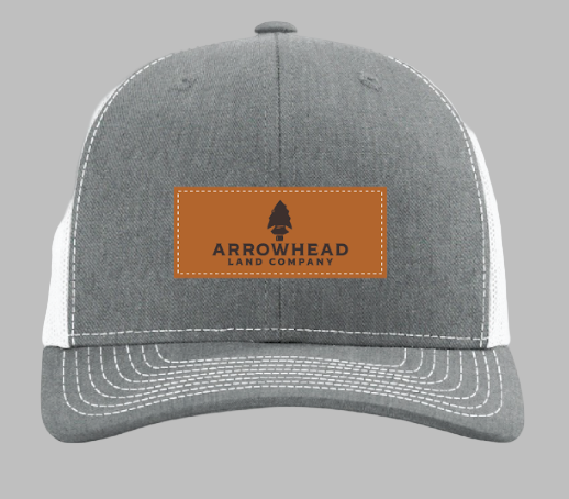 Youth Leather Patch Hats