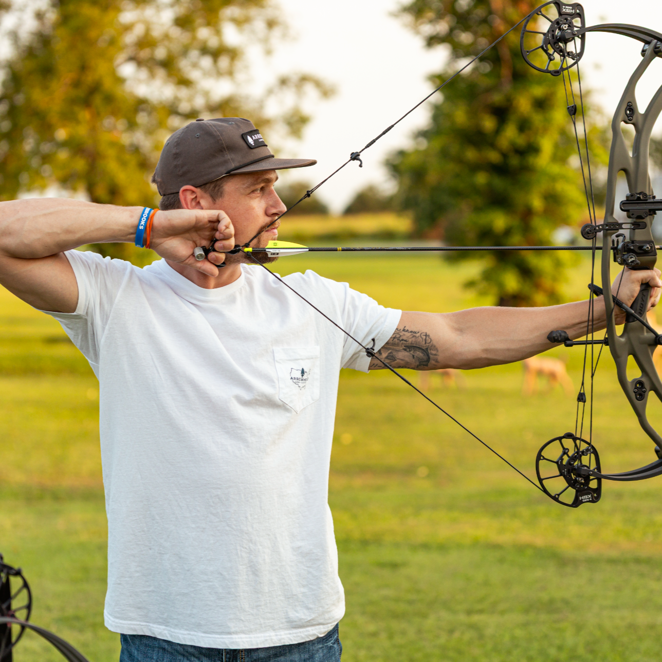 TIED TO THE LAND Short Sleeve Pocket Tee