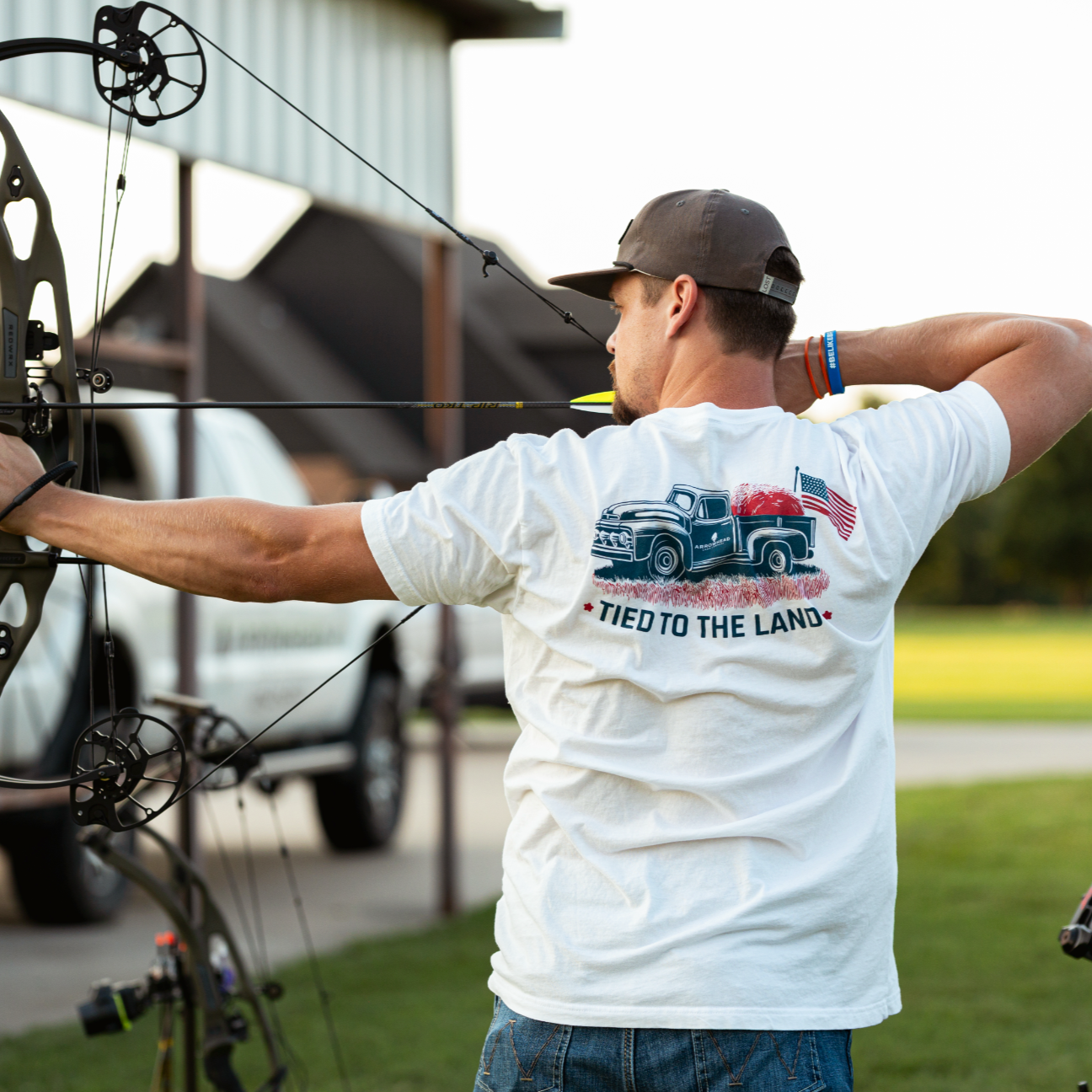 TIED TO THE LAND Short Sleeve Pocket Tee