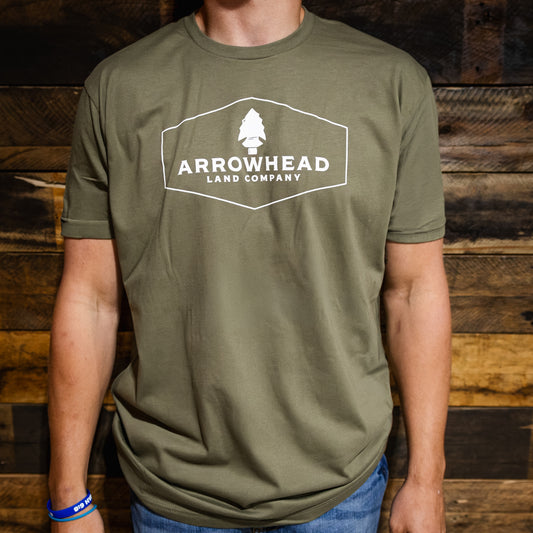 Hexagon Arrowhead Logo Tee