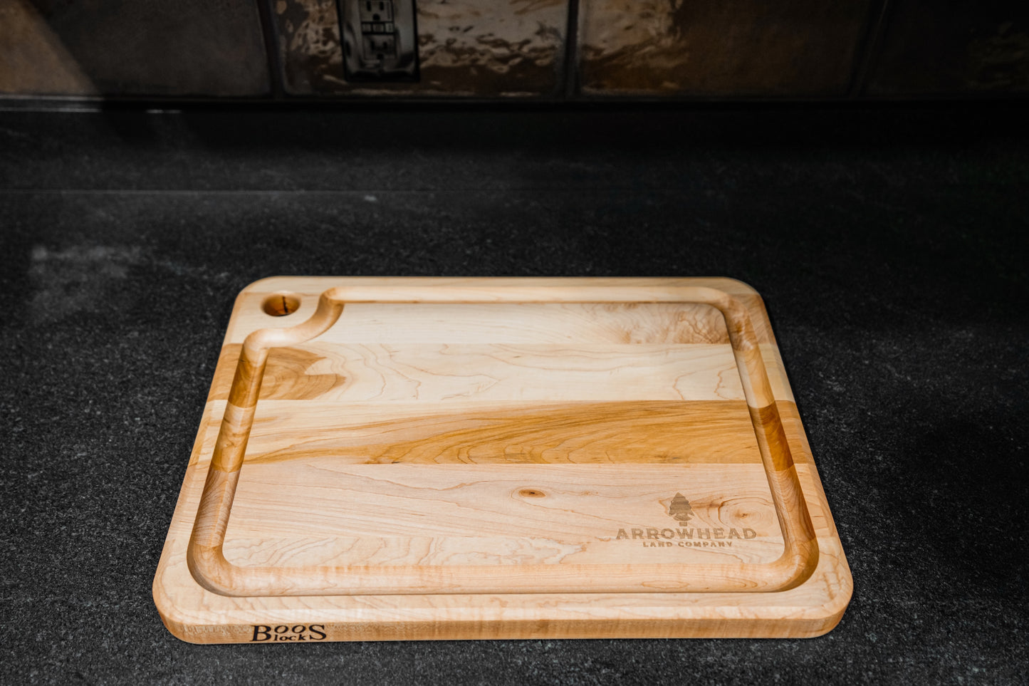 John Boos Cutting & Carving Board w/ Drip Ring, Reversible