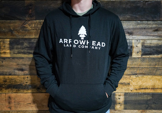 Arrowhead Logo Hoodie - Black