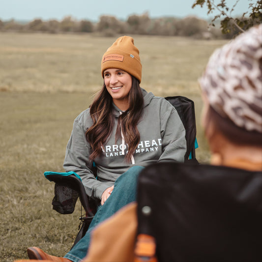 Arrowhead Logo Hoodie - Pepper