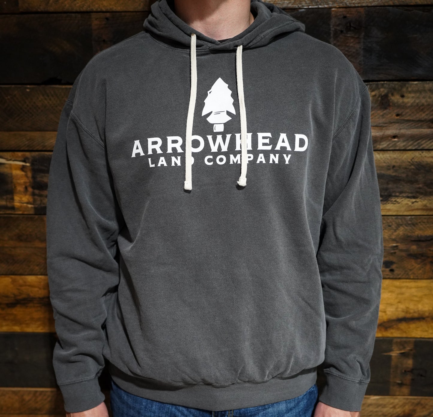 Arrowhead Logo Hoodie - Pepper