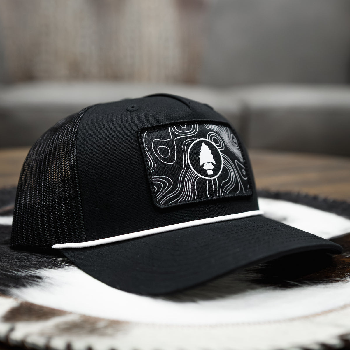 Topo Rope Hat Topo Patch Hat – Arrowhead Land Company Apparel