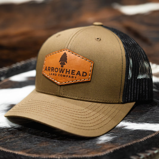 Leather Patch Hats
