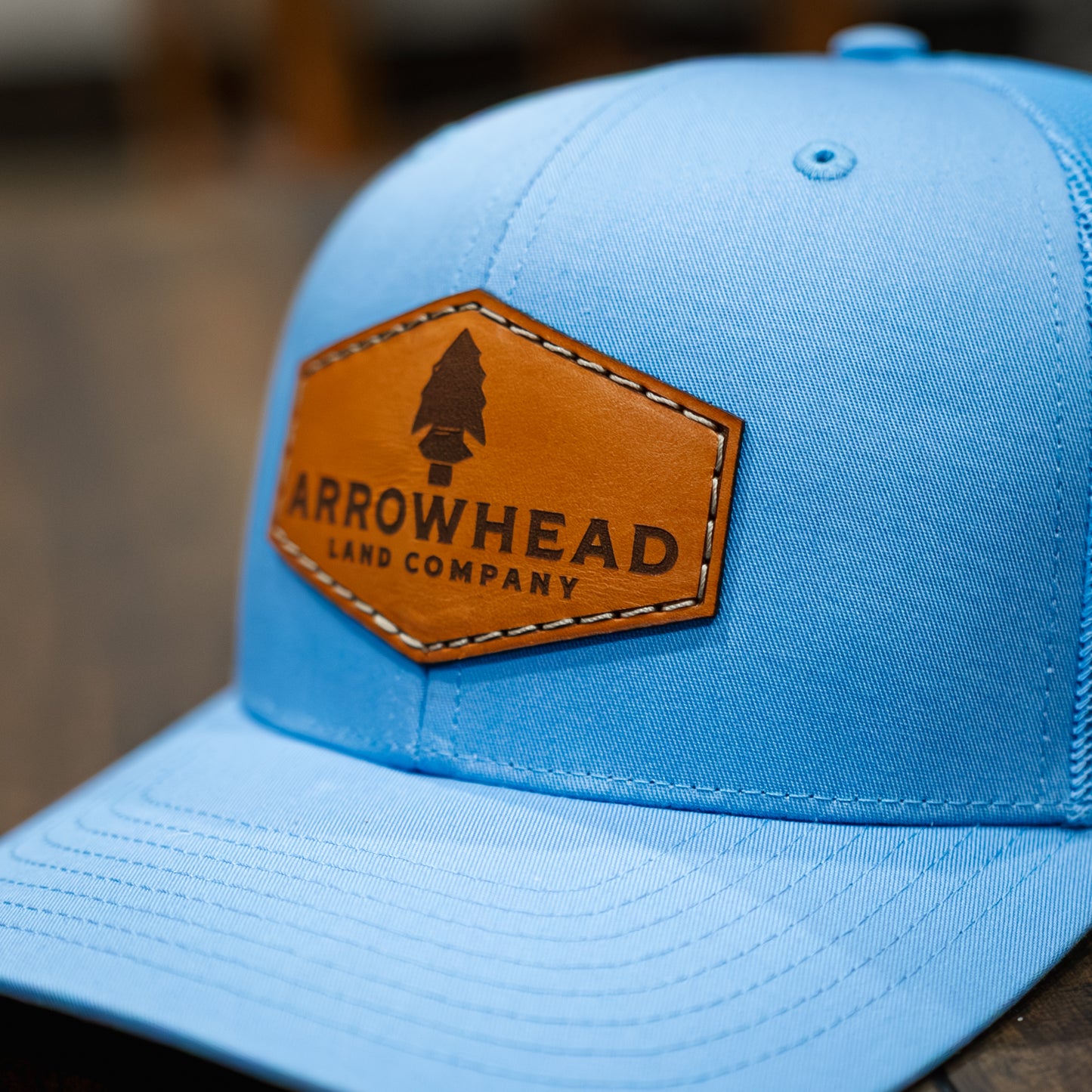 Leather Patch Hats