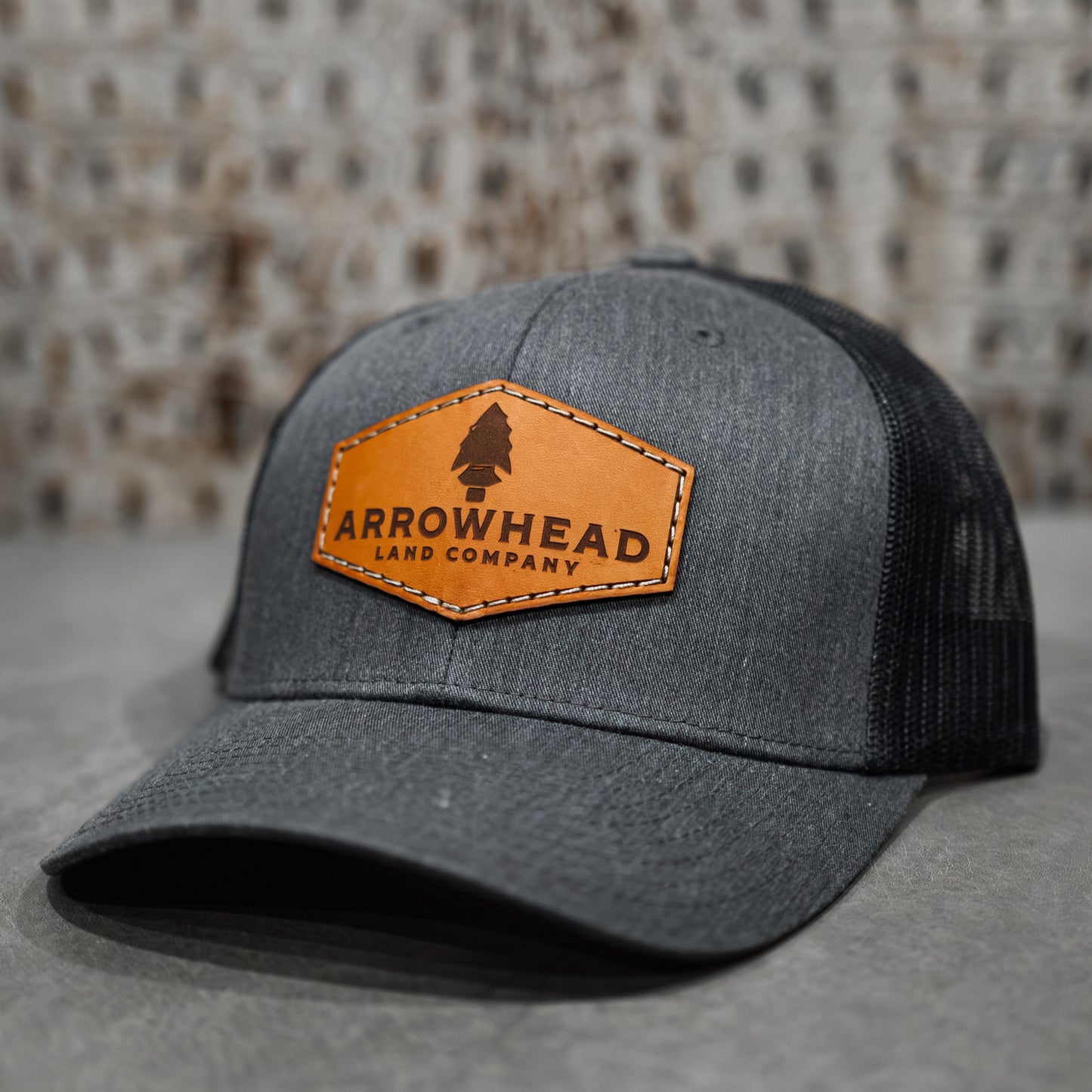 Leather Patch Hats