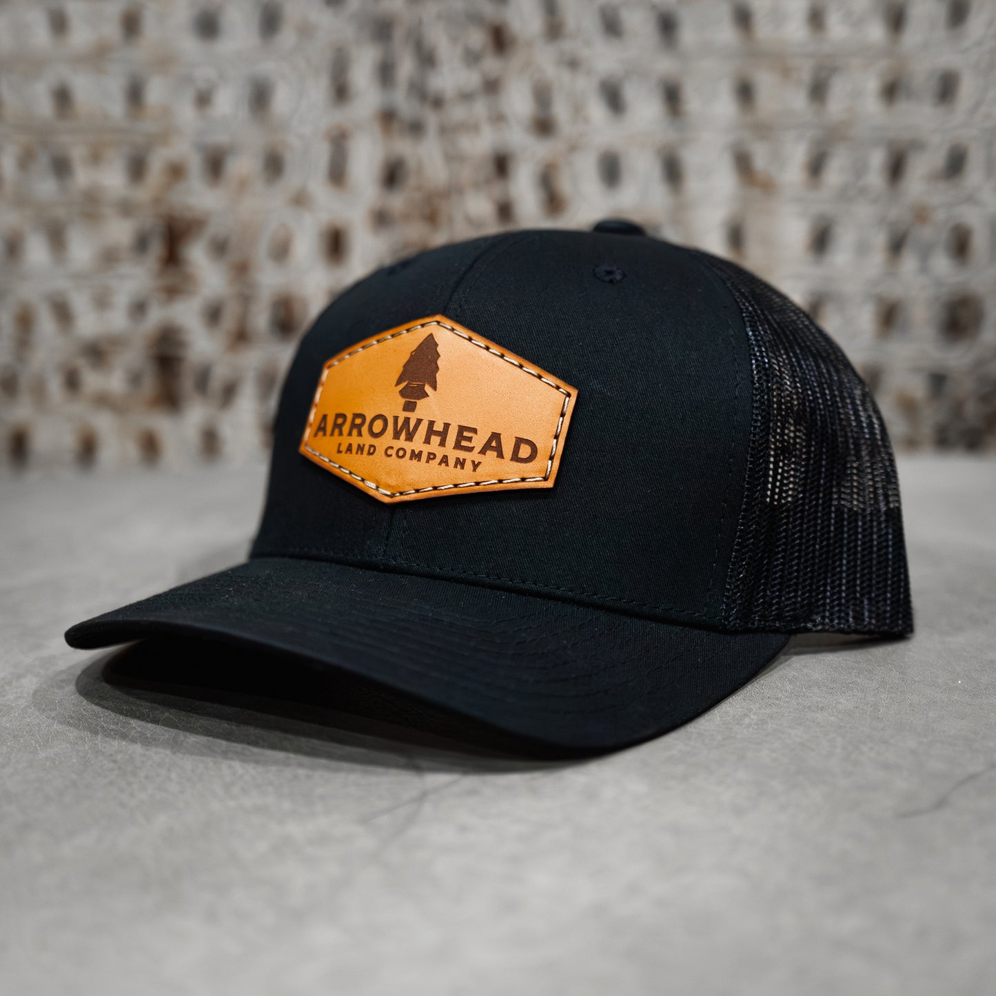 Leather Patch Hats