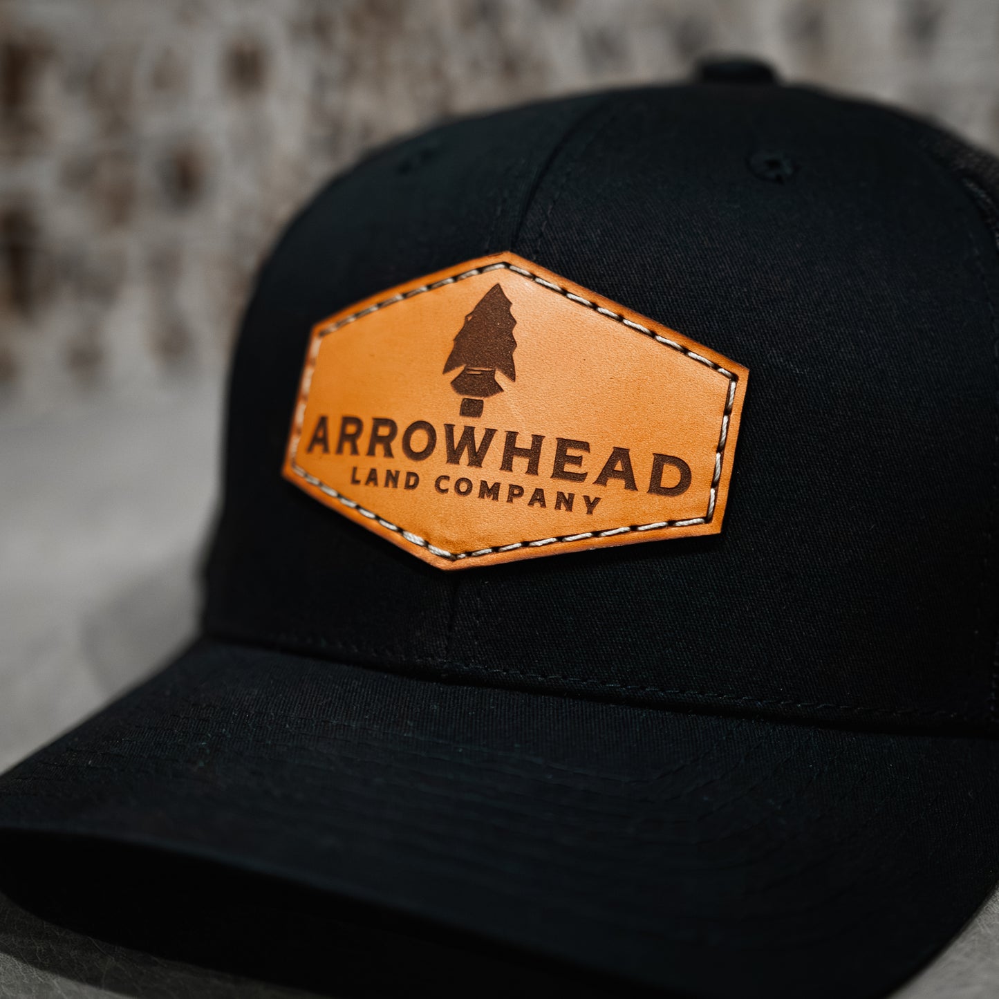 Leather Patch Hats