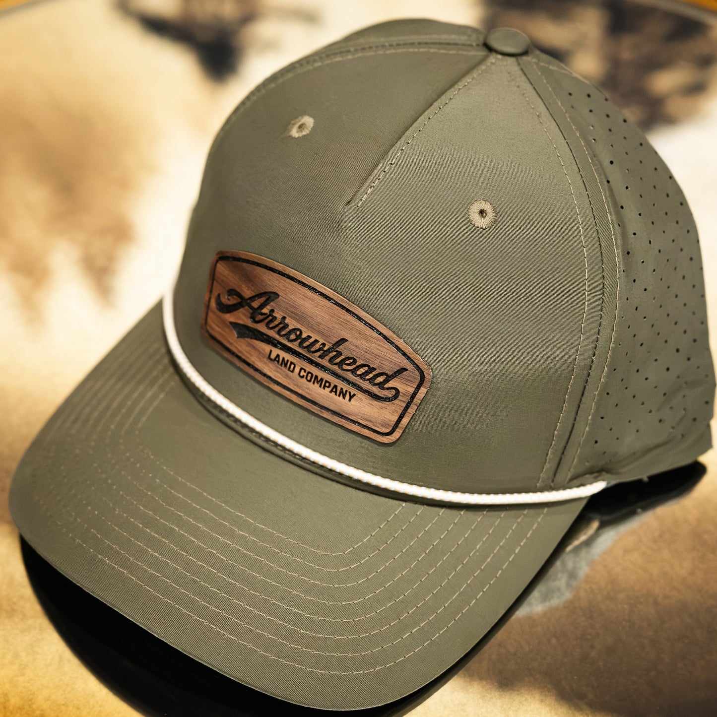 Wood Patch Hats
