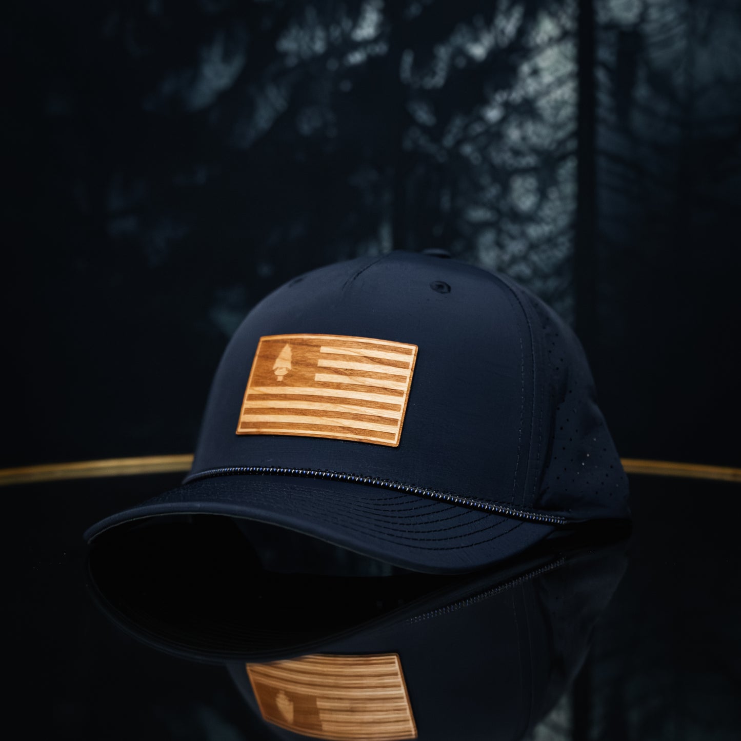 Wood Patch Hats