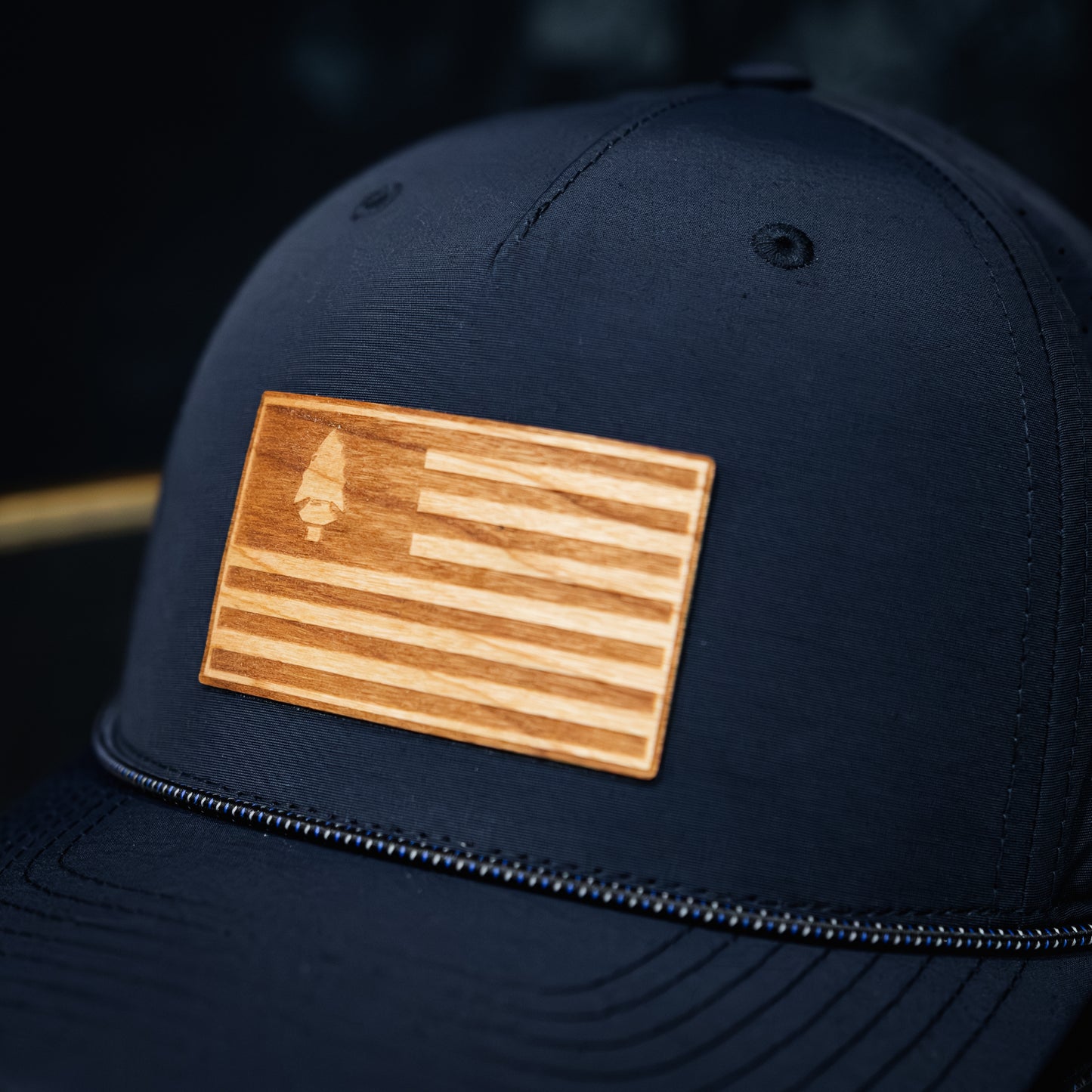 Wood Patch Hats