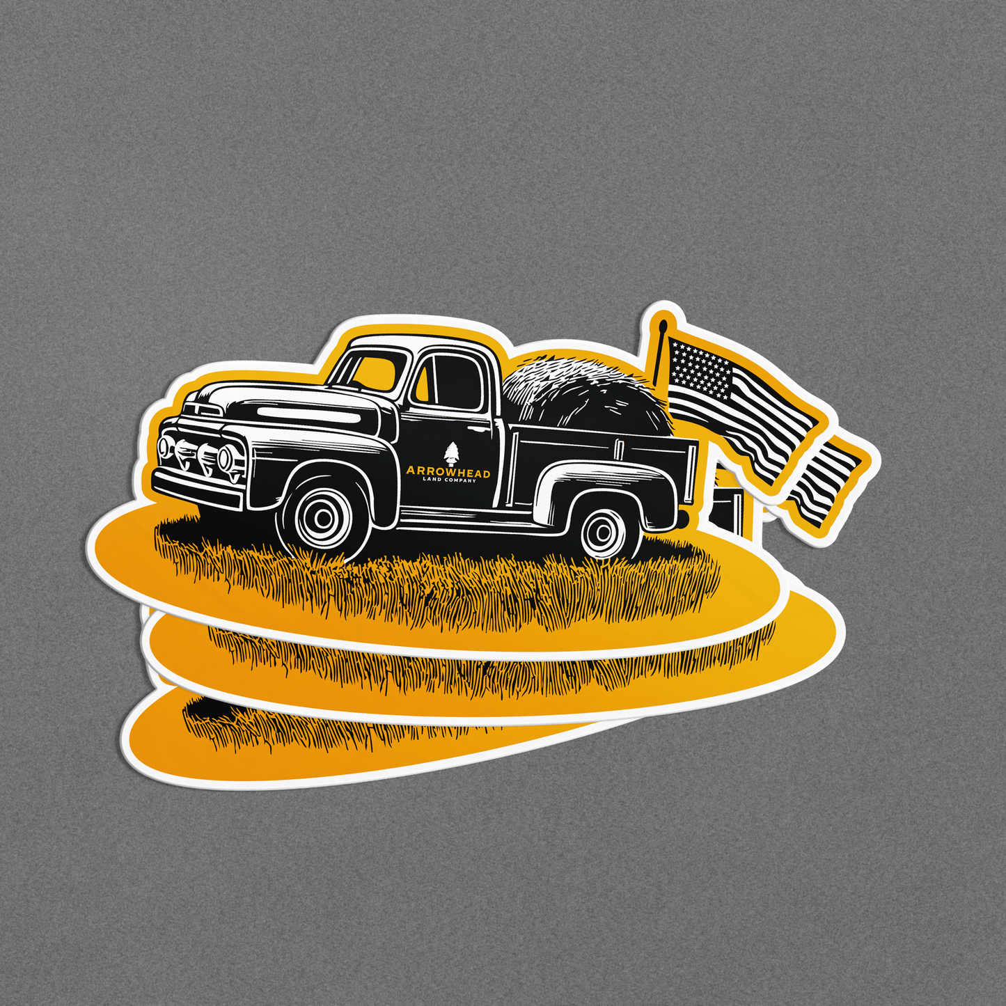 Tied to the Land Stickers